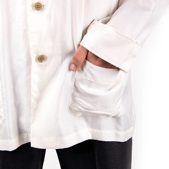 CORNELIANI WHITE JACKETMENS SIZE XXXL